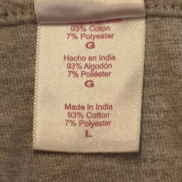 LAT Ladies Size Large Grey Journey Don't Stop Believin' Short Sleeve T-shirt - Picture 5 of 7